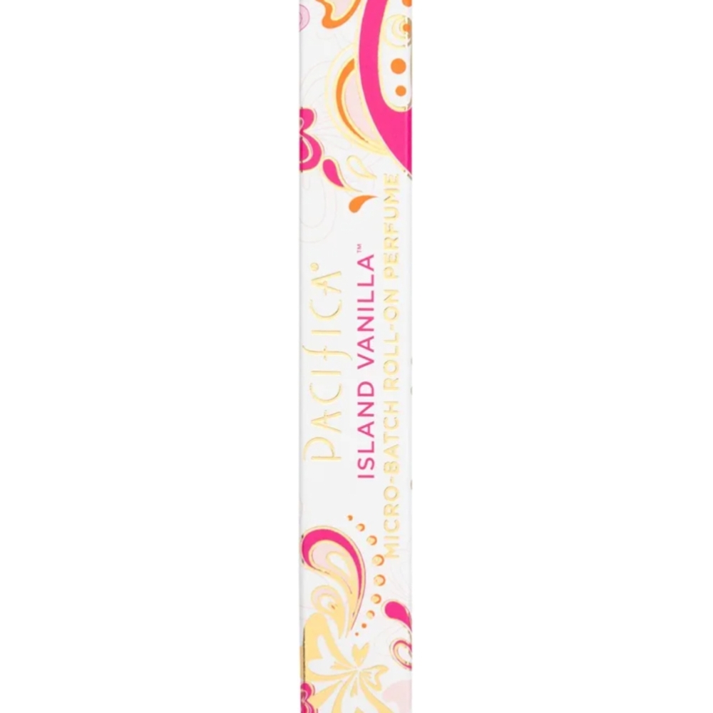 Pacifica Vanilla Perfume Roll-On with Pink Accents